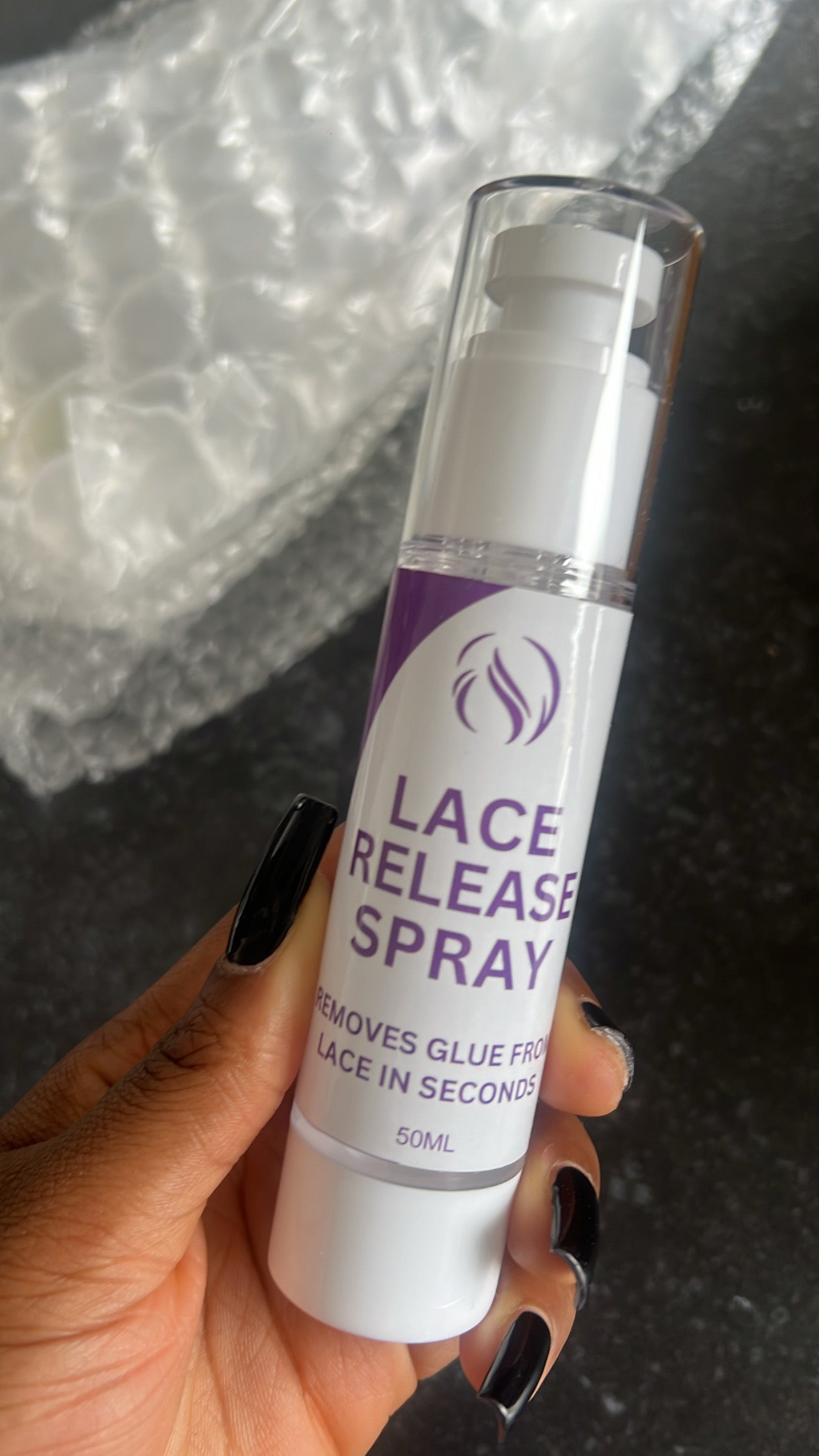 NEW AND IMPROVED LACE RELEASE SPRAY